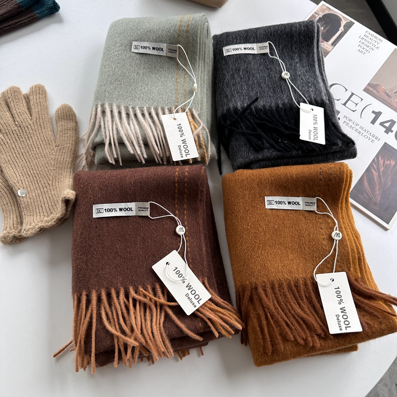 Wool Scarf Men - Elegant Good Quality 100% Wool Scarf