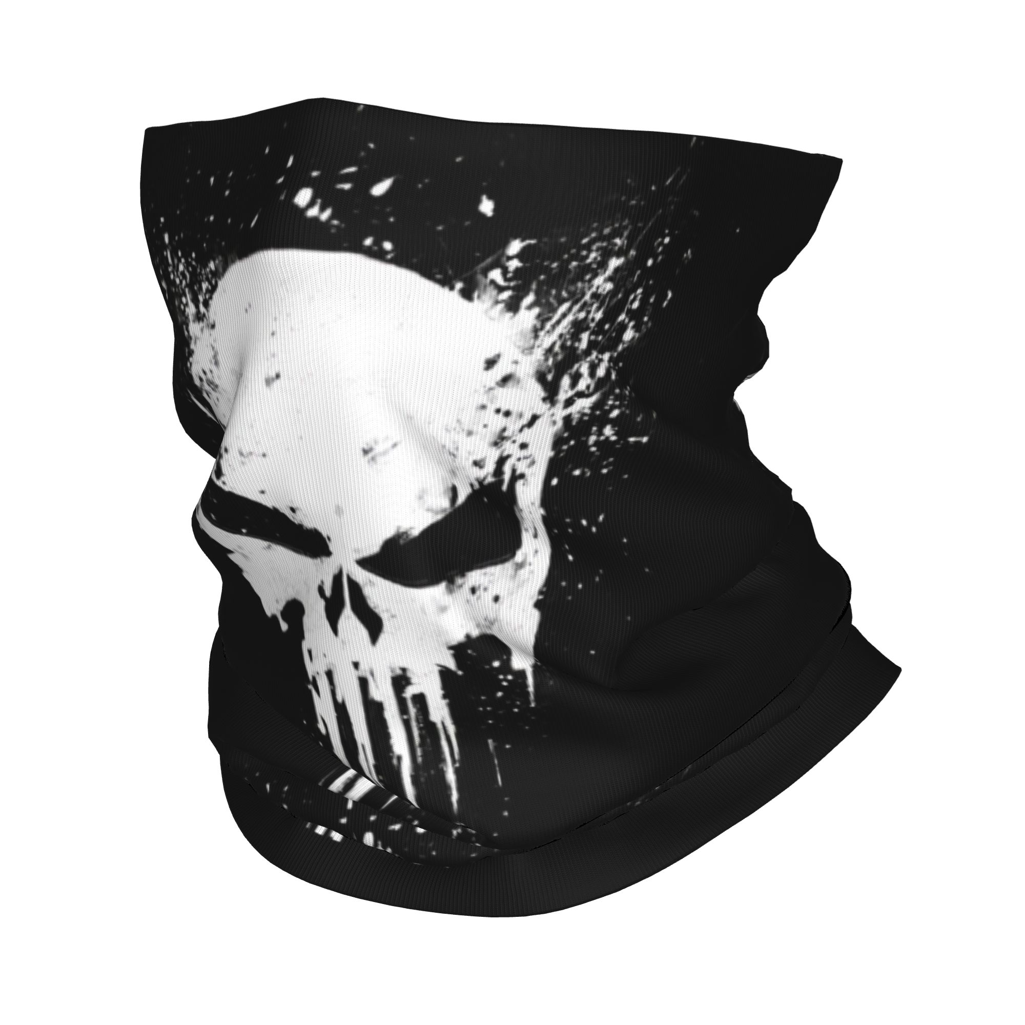 Custom Skeleton Skull Bandana  - Neck Gaiter Fleece บทวิจารณ์และราคา