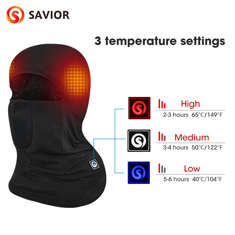 Savior Heat Heating Ski Mask W - Balaclava Ski Mask บทวิจารณ์และราคา