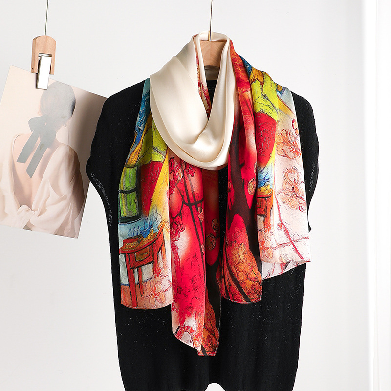 2025 Luxury brand 100% Real si - Shawl Wrap Winter บทวิจารณ์และราคา