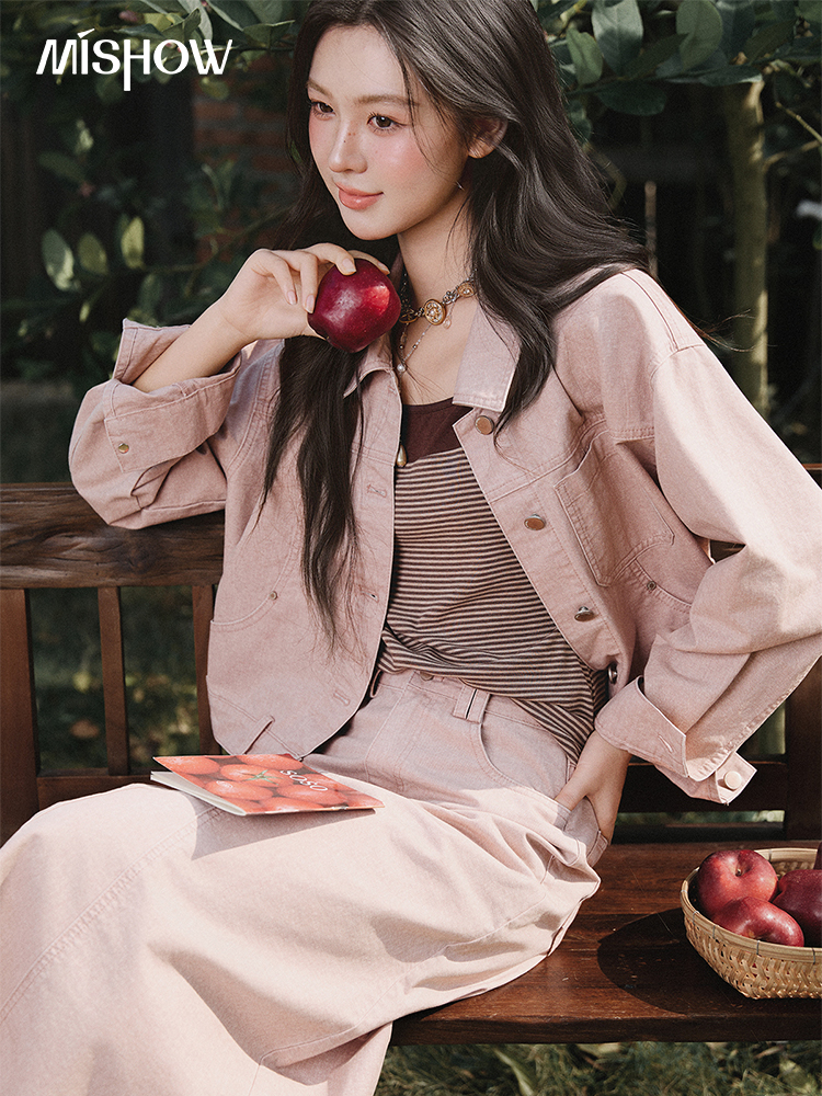 MISHOW Lapel Collar 100 Cotton - Down Jacket Packable บทวิจารณ์และราคา