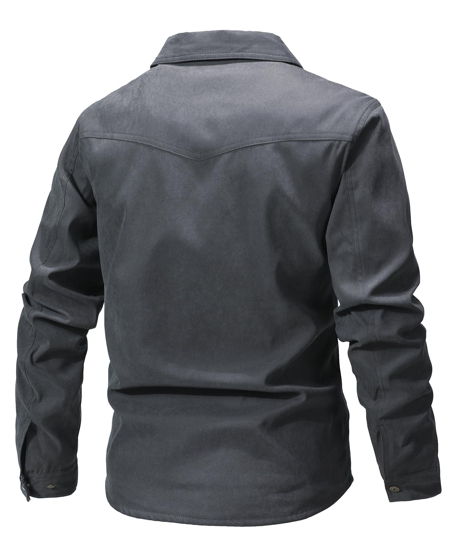 Men's Jackets Spring Flannel L - Flannel Shirt Lined บทวิจารณ์และราคา