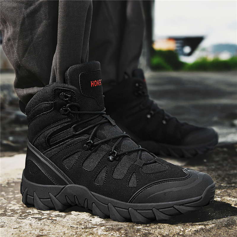 Men New Tactical Boots Trainin - Waterproof Winter Boot บทวิจารณ์และราคา