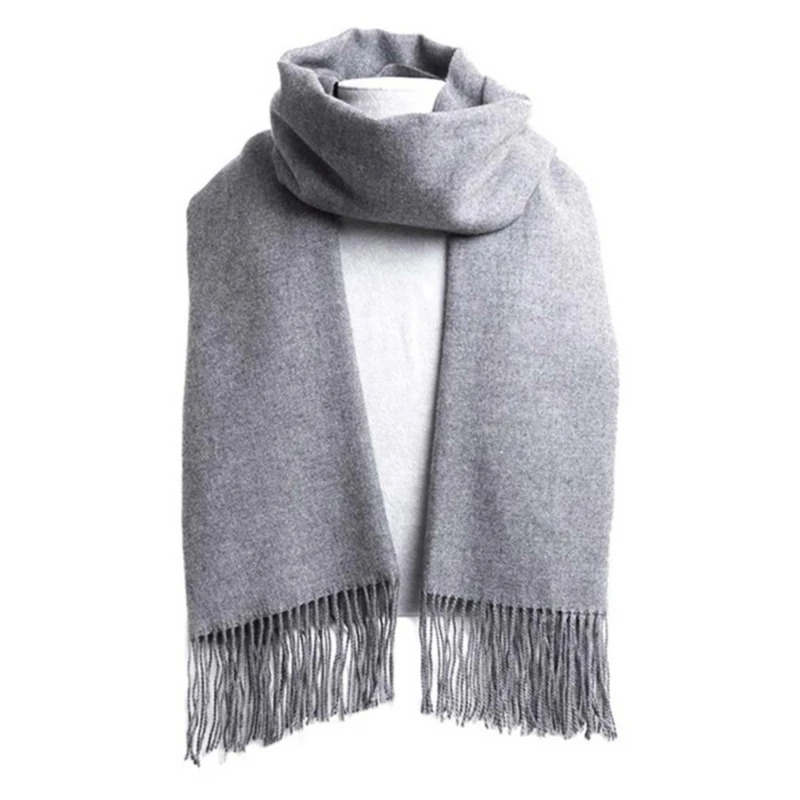 2025 Wool Scarves Winter Soft  - Wool Scarf Men บทวิจารณ์และราคา