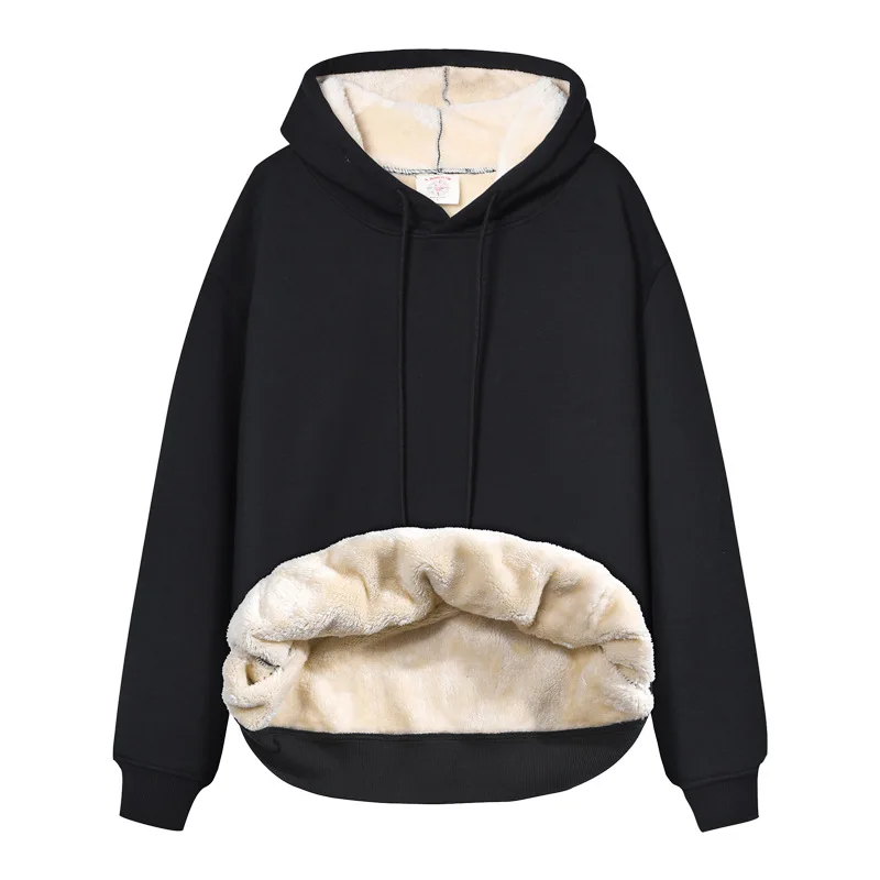 High Quality Gray Thicken Flee - Sherpa Hoodie Fleece บทวิจารณ์และราคา