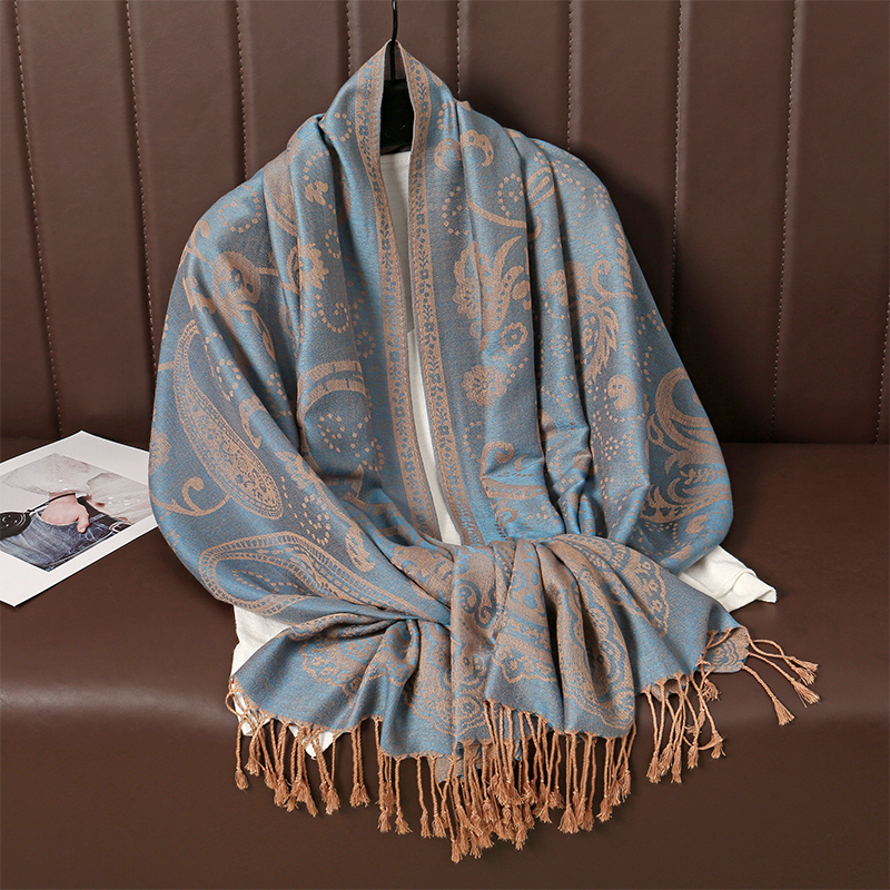 70*190cm Ethnic Style Outdoor  - Cashmere Pashmina Wrap บทวิจารณ์และราคา