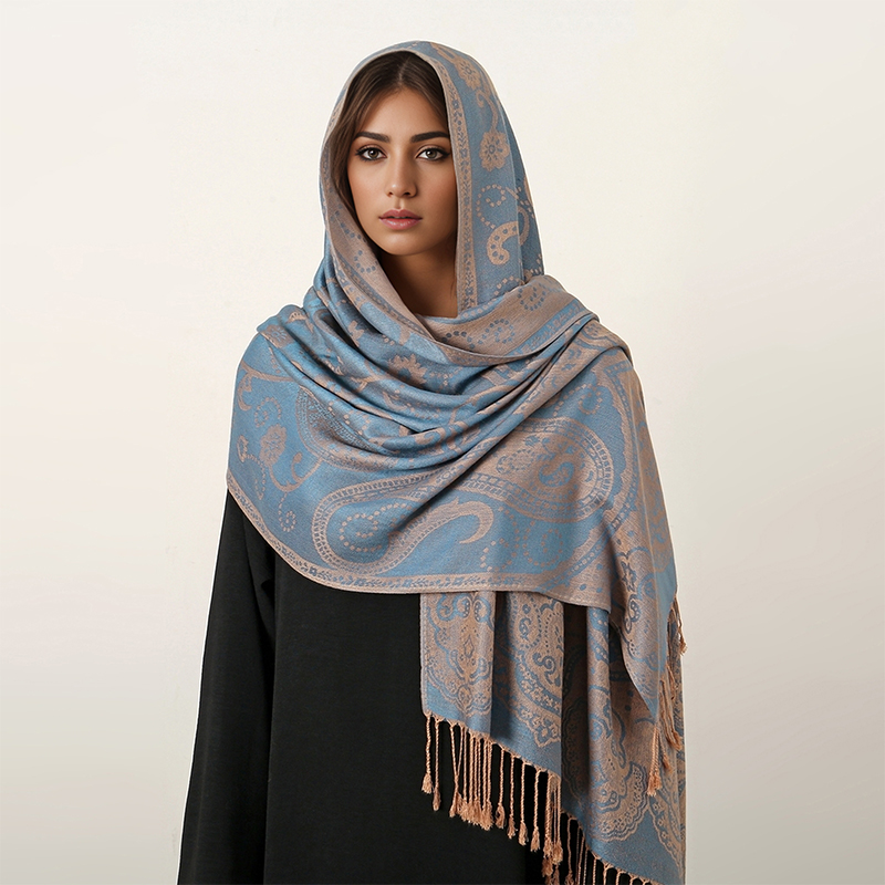 70*190cm Ethnic Style Outdoor  - Cashmere Pashmina Wrap บทวิจารณ์และราคา
