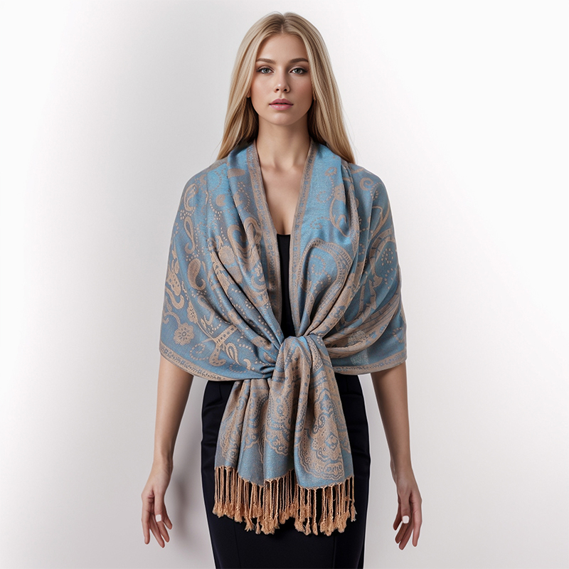 70*190cm Ethnic Style Outdoor  - Cashmere Pashmina Wrap บทวิจารณ์และราคา
