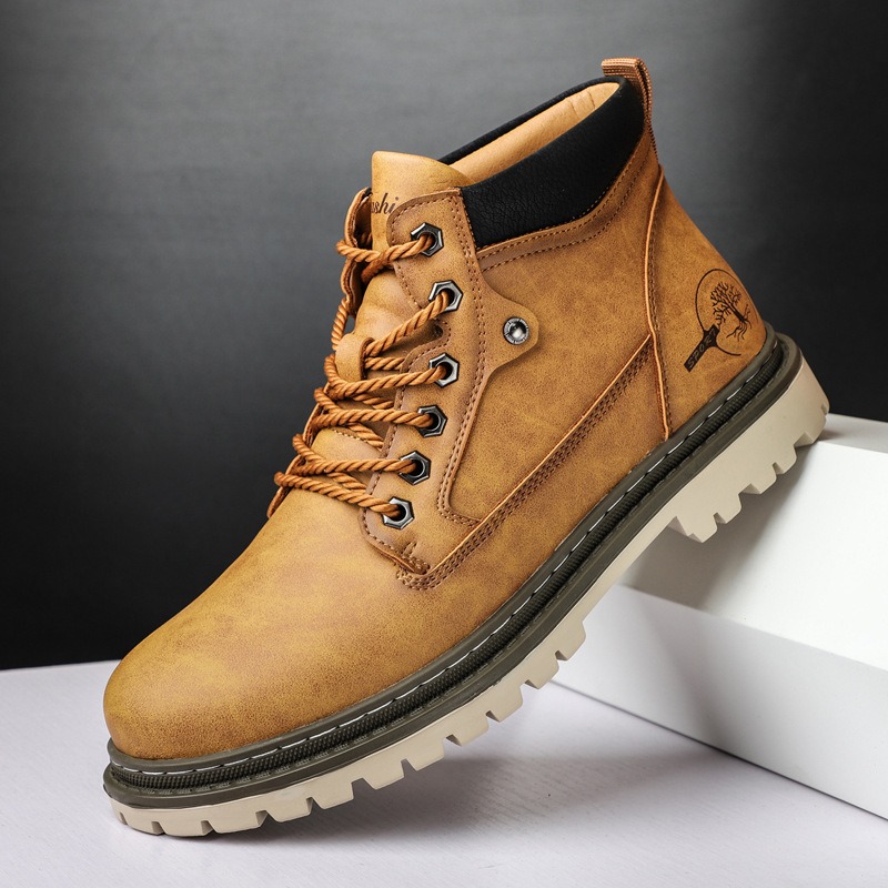 Men's Boots High-Top Casual Sh - Waterproof Winter Boot บทวิจารณ์และราคา
