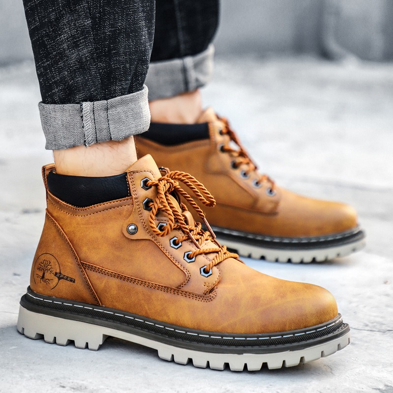 Men's Boots High-Top Casual Sh - Waterproof Winter Boot บทวิจารณ์และราคา
