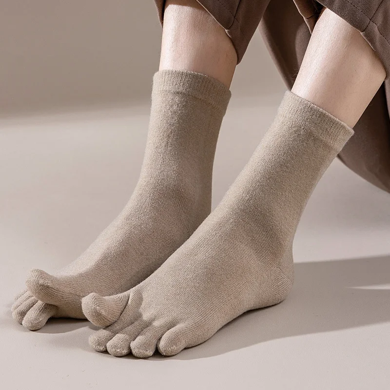 Mans Wool Five Finger Socks Sh - Thermal Sock Wool บทวิจารณ์และราคา
