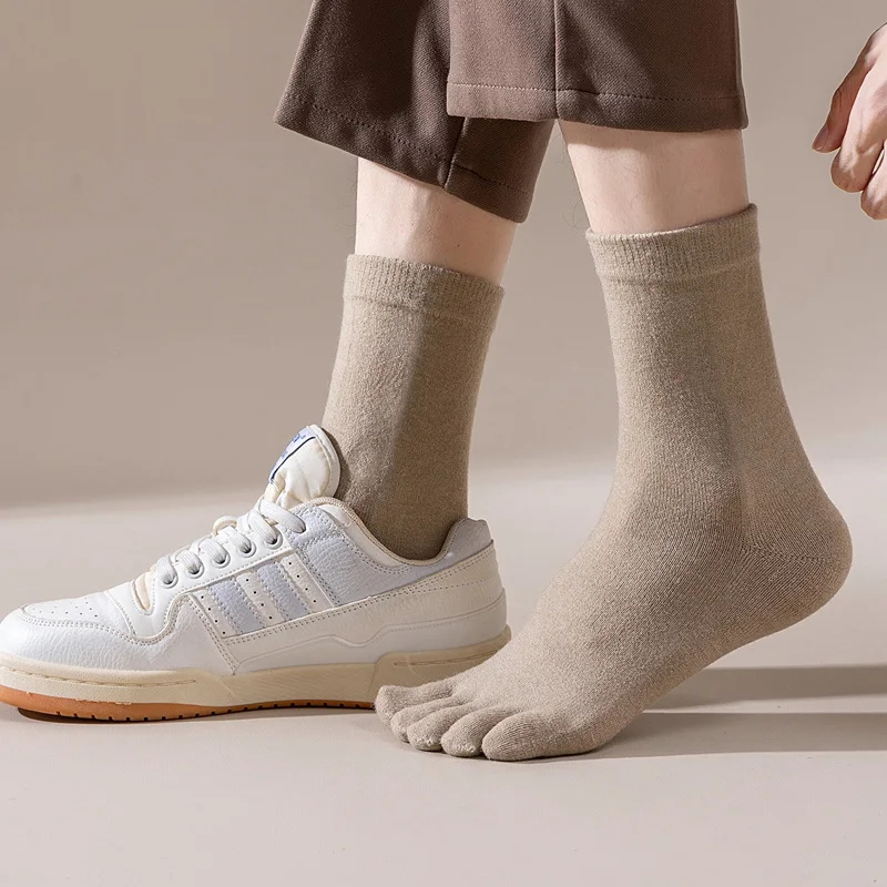 Mans Wool Five Finger Socks Sh - Thermal Sock Wool บทวิจารณ์และราคา