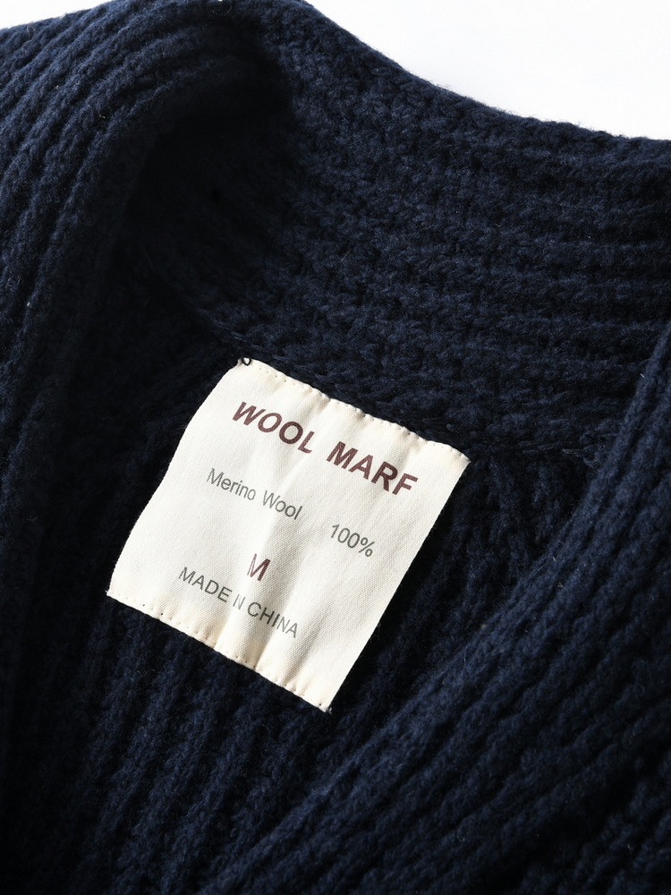 Eu Vintage 100% Wool Chunky Kn - Wool Scarf Men บทวิจารณ์และราคา