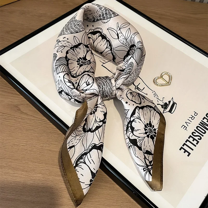 100% Silk Square For Women Cla - Shawl Wrap Winter บทวิจารณ์และราคา