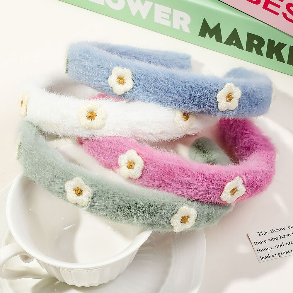 Plush Faux FurHead Hoop New Co - Winter Headband Fleece บทวิจารณ์และราคา