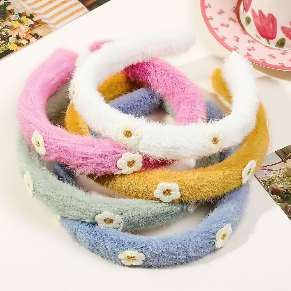 Plush Faux FurHead Hoop New Co - Winter Headband Fleece บทวิจารณ์และราคา