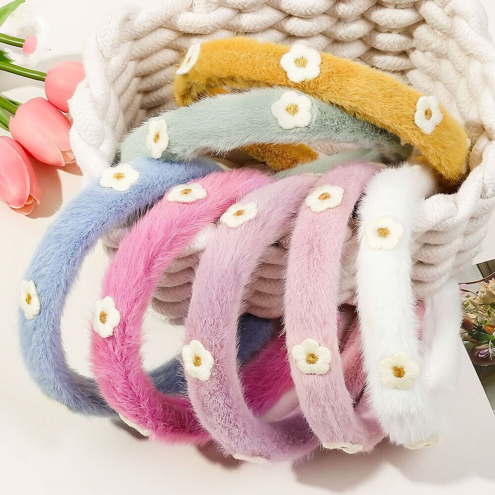 Plush Faux FurHead Hoop New Co - Winter Headband Fleece บทวิจารณ์และราคา