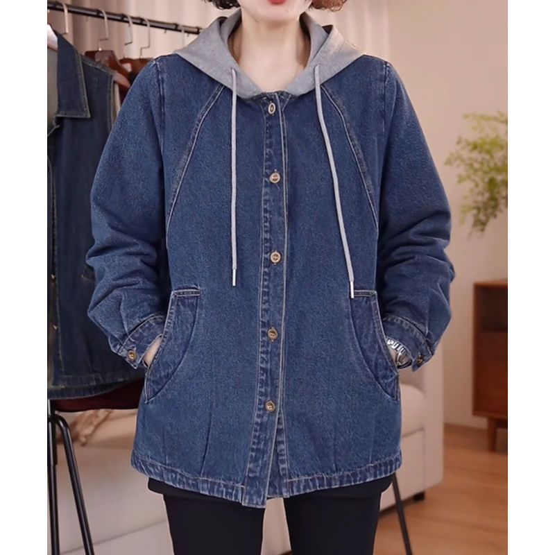 European High-Quality Denim Ja - Down Jacket Packable บทวิจารณ์และราคา
