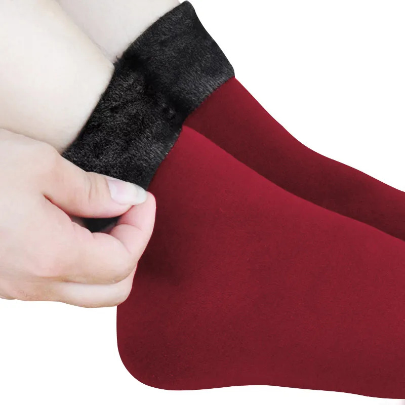 1/2/3 Pairs Men Women Winter T - Thermal Sock Wool บทวิจารณ์และราคา