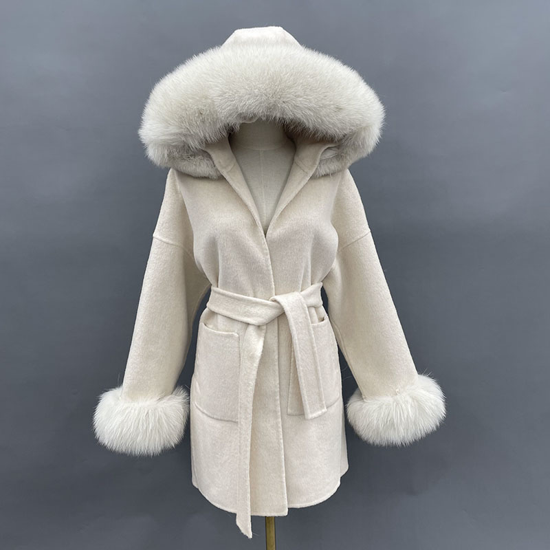 MISSJANEFUR Wool Coat with Rea - Wool Coat Peacoat บทวิจารณ์และราคา