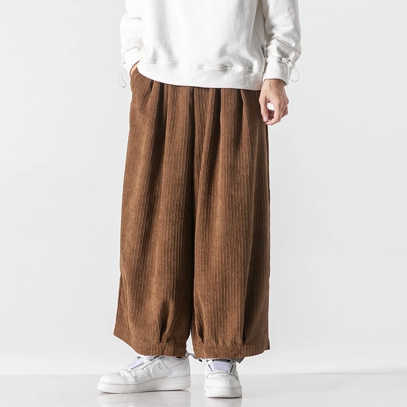 Pants Men's Autumn Winter Japa - Corduroy Pant Warm บทวิจารณ์และราคา