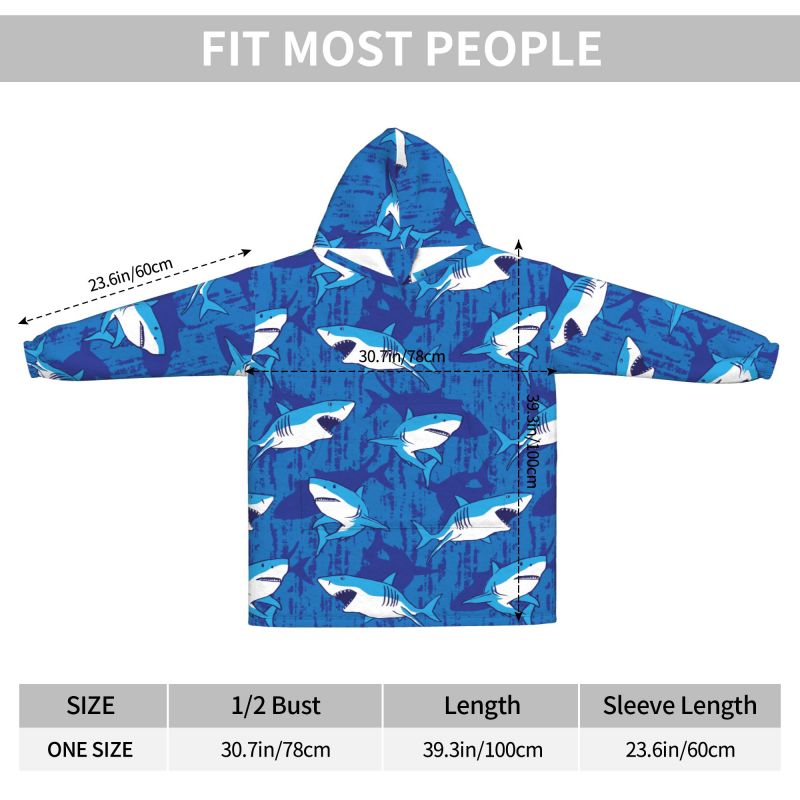 Wearable Blanket Hoodie Cartoo - Sherpa Hoodie Fleece บทวิจารณ์และราคา