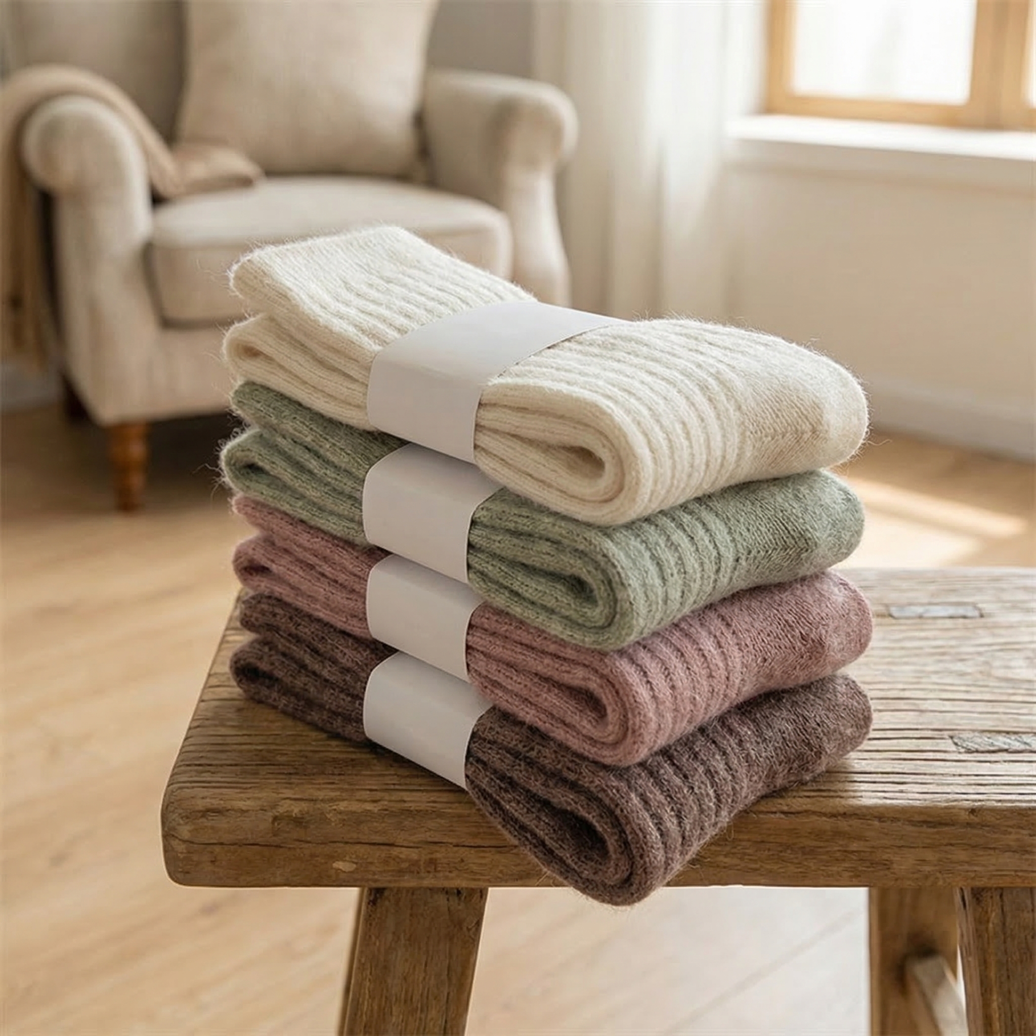 Wool Socks Women's Female Wint - Thermal Sock Wool บทวิจารณ์และราคา