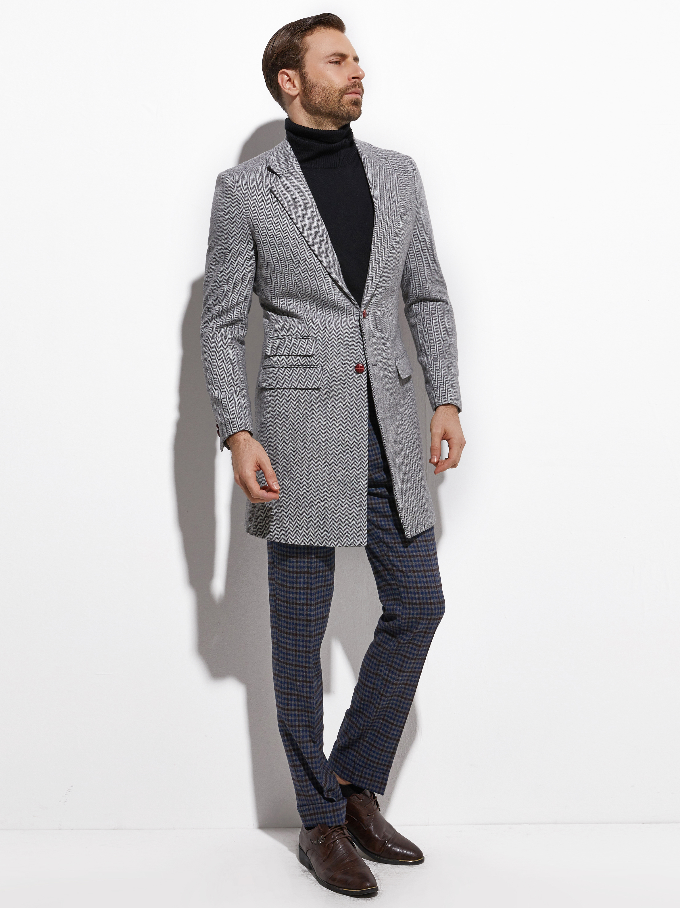 2026 Medium Length Spring Autu - Wool Coat Peacoat บทวิจารณ์และราคา