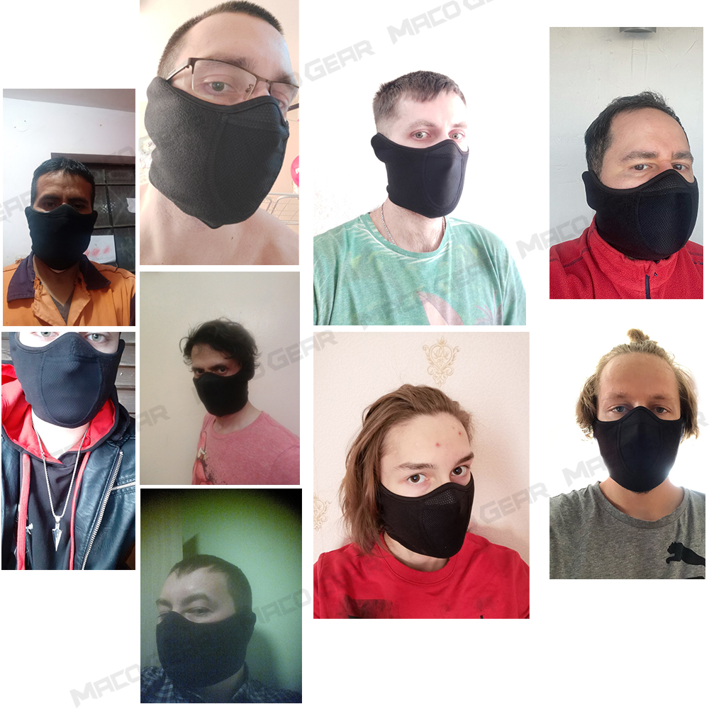 Winter Neck Warmer Ear Cover F - Fleece Ear Warmer Band บทวิจารณ์และราคา
