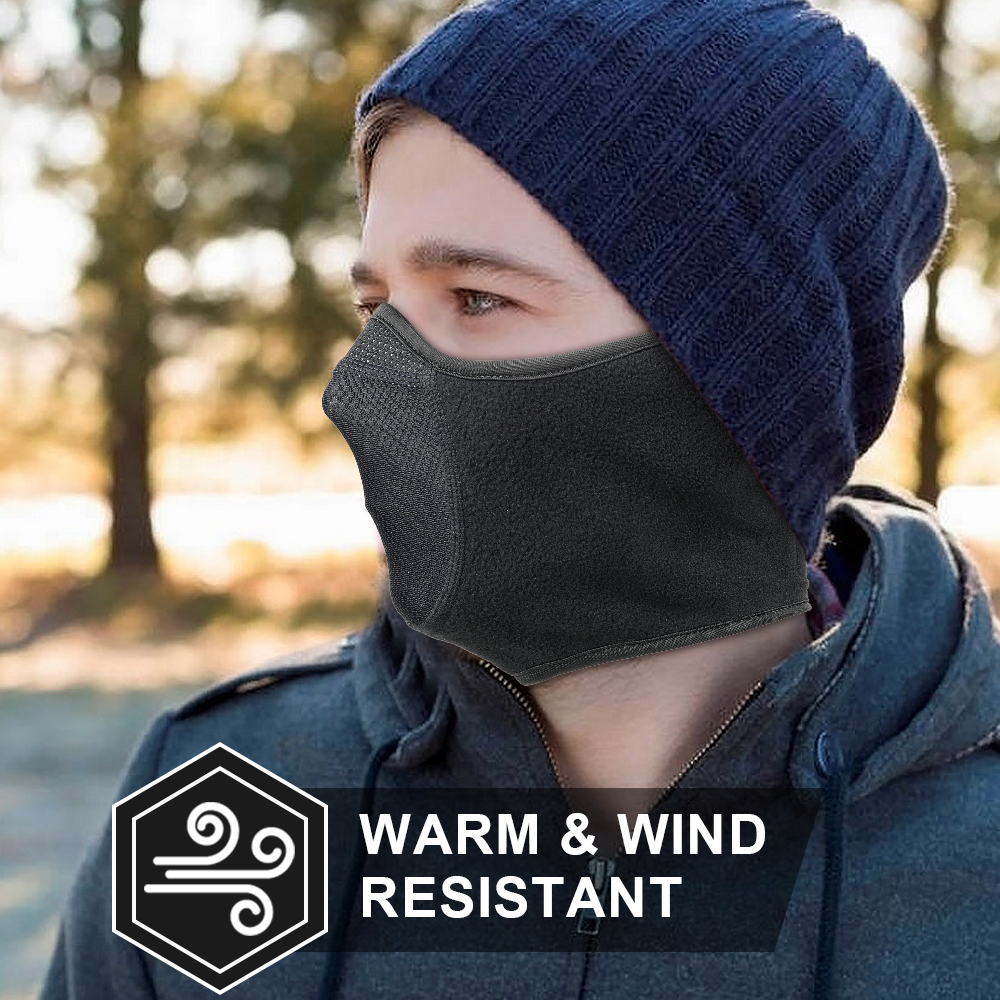 Winter Neck Warmer Ear Cover F - Fleece Ear Warmer Band บทวิจารณ์และราคา