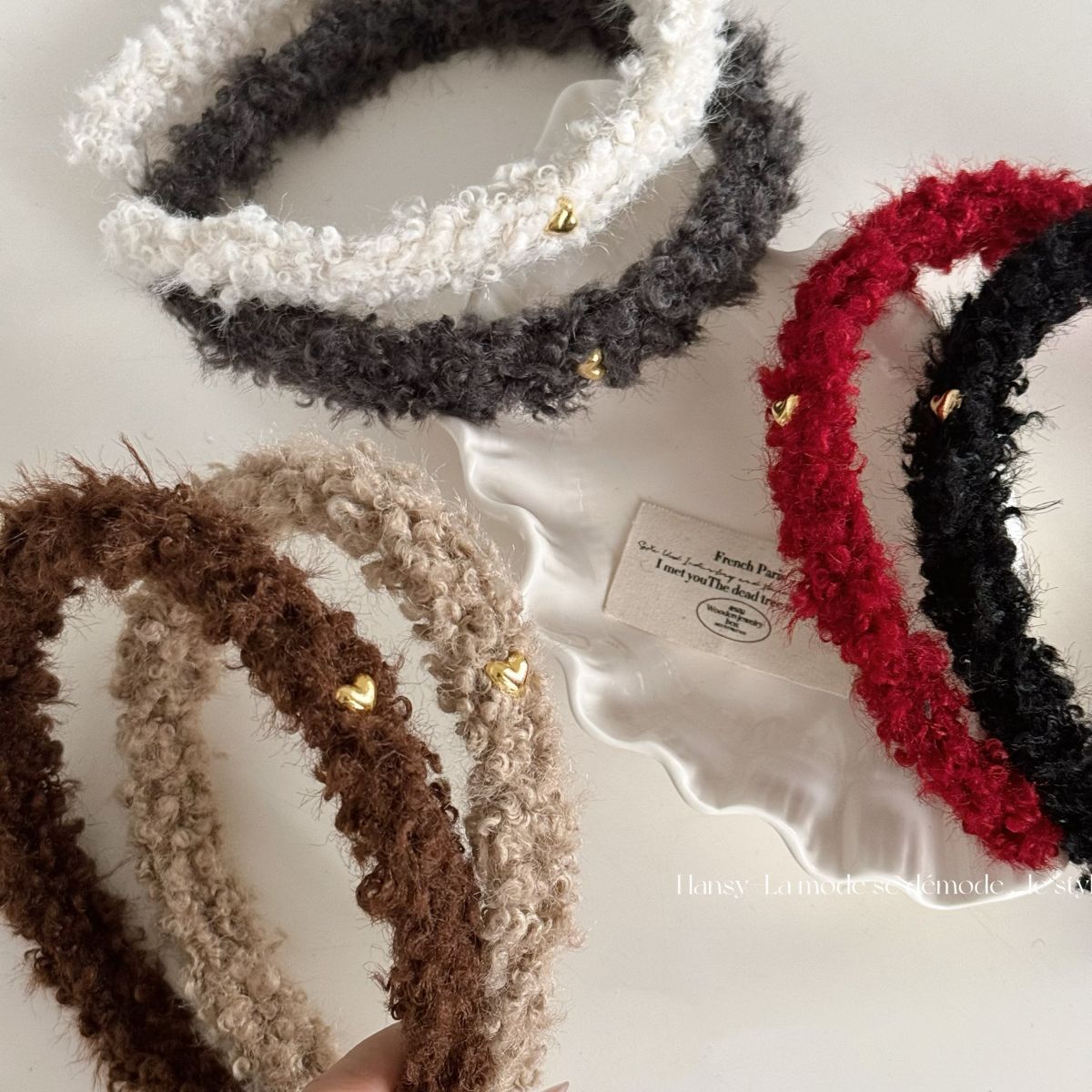 Winter Fleece Plush Headbands  - Winter Headband Fleece บทวิจารณ์และราคา