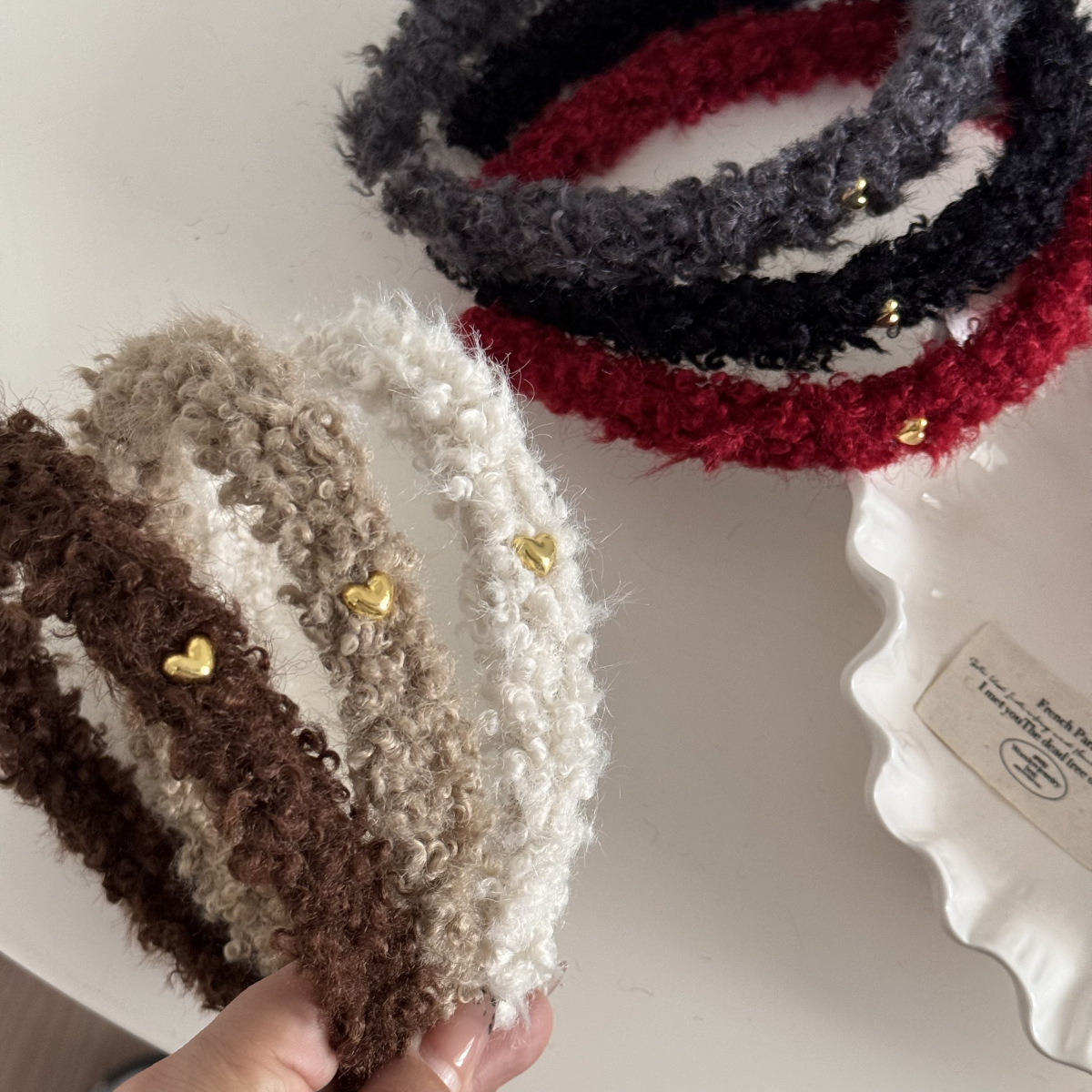 Winter Fleece Plush Headbands  - Winter Headband Fleece บทวิจารณ์และราคา