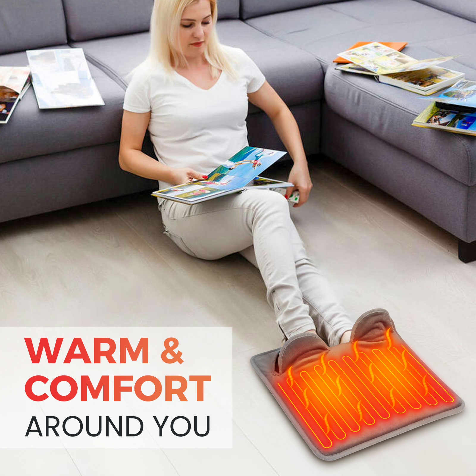 Electric Heating Foot Warmer W - Hand Warmer Electric บทวิจารณ์และราคา