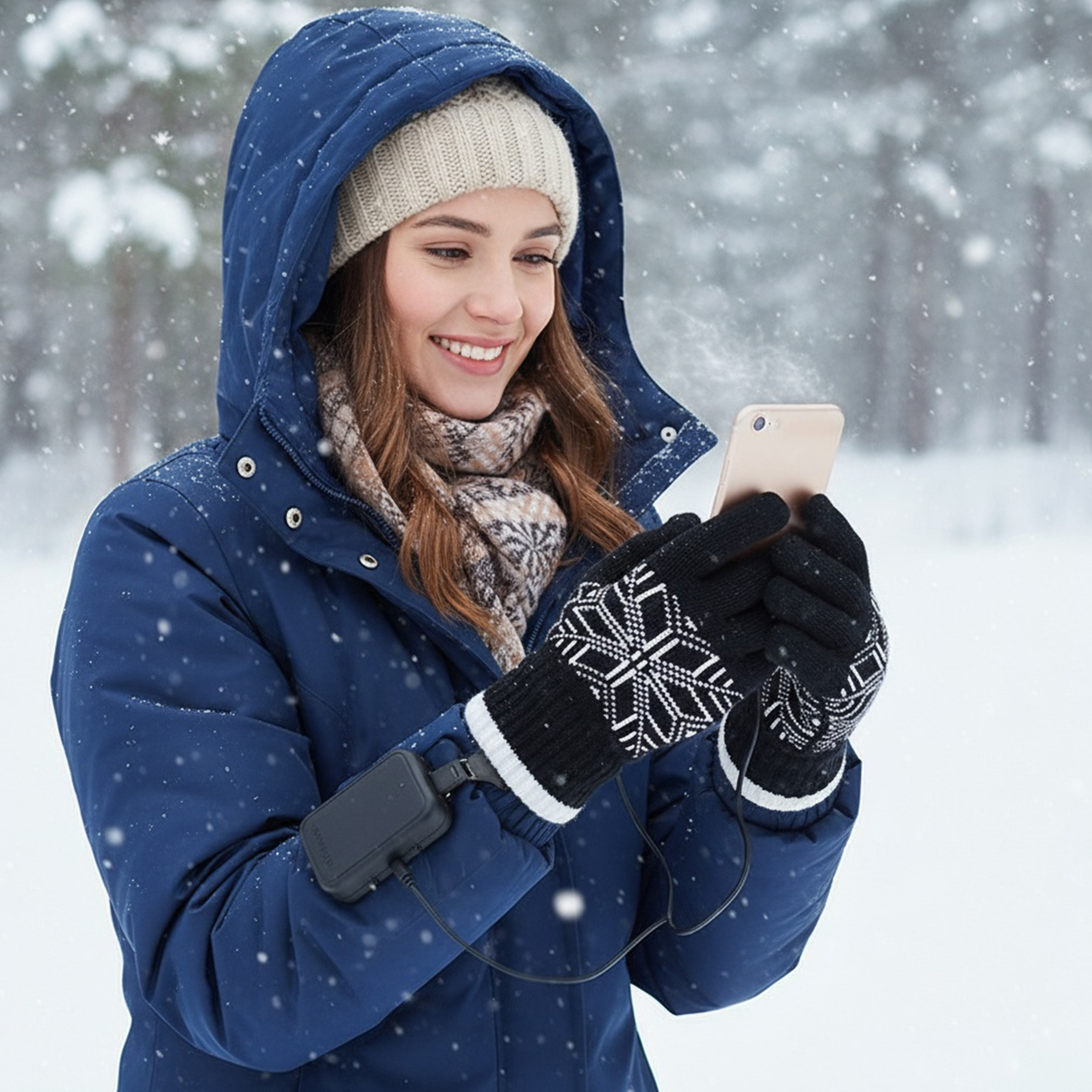 USB Touchscreen Hand Warmer Wi - Touch Screen Gloves บทวิจารณ์และราคา