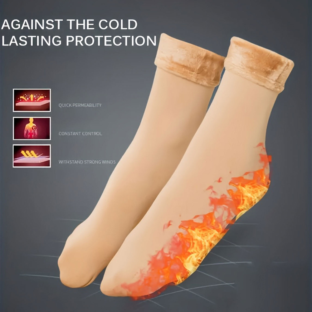 2/4 Pairs Winter Warm Thicken  - Thermal Sock Wool บทวิจารณ์และราคา