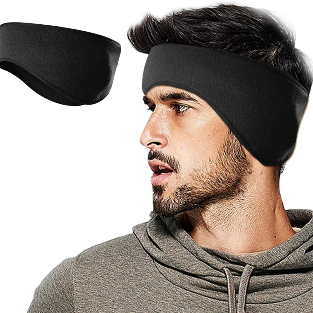 1PC Winter Fleece Earmuffs Col - Fleece Ear Warmer Band บทวิจารณ์และราคา