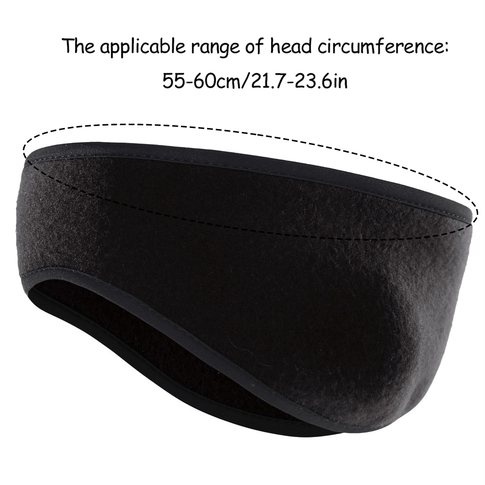 1PC Winter Fleece Earmuffs Col - Fleece Ear Warmer Band บทวิจารณ์และราคา