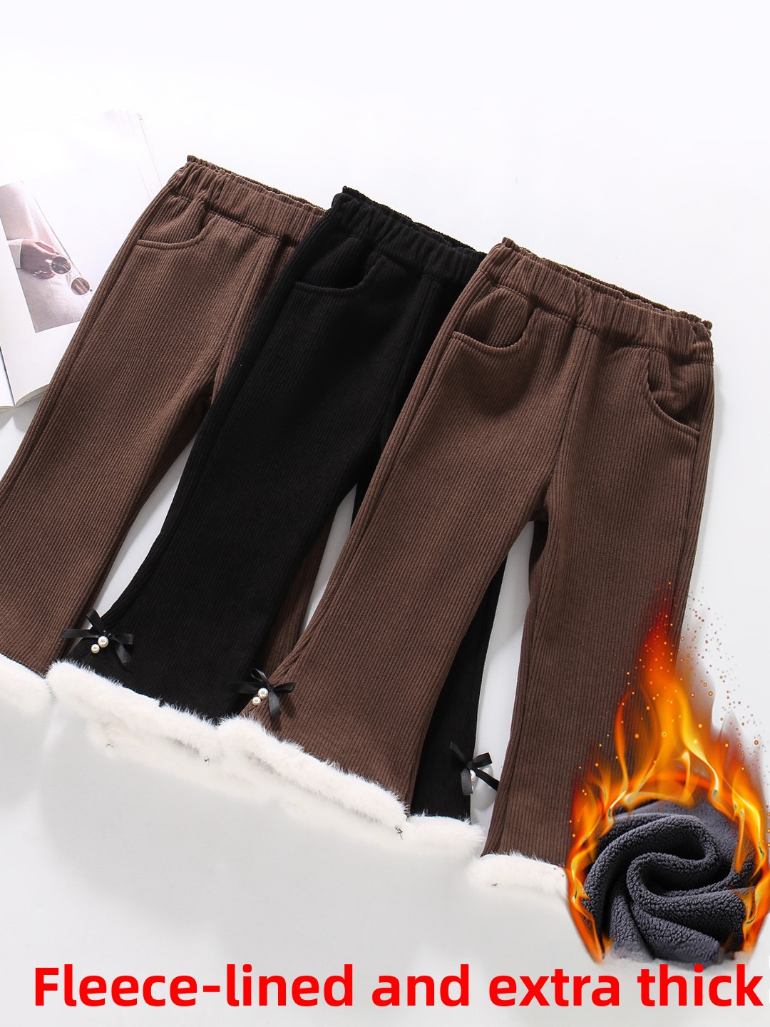 Thiened Fce Children's Bell Bo - Corduroy Pant Warm บทวิจารณ์และราคา