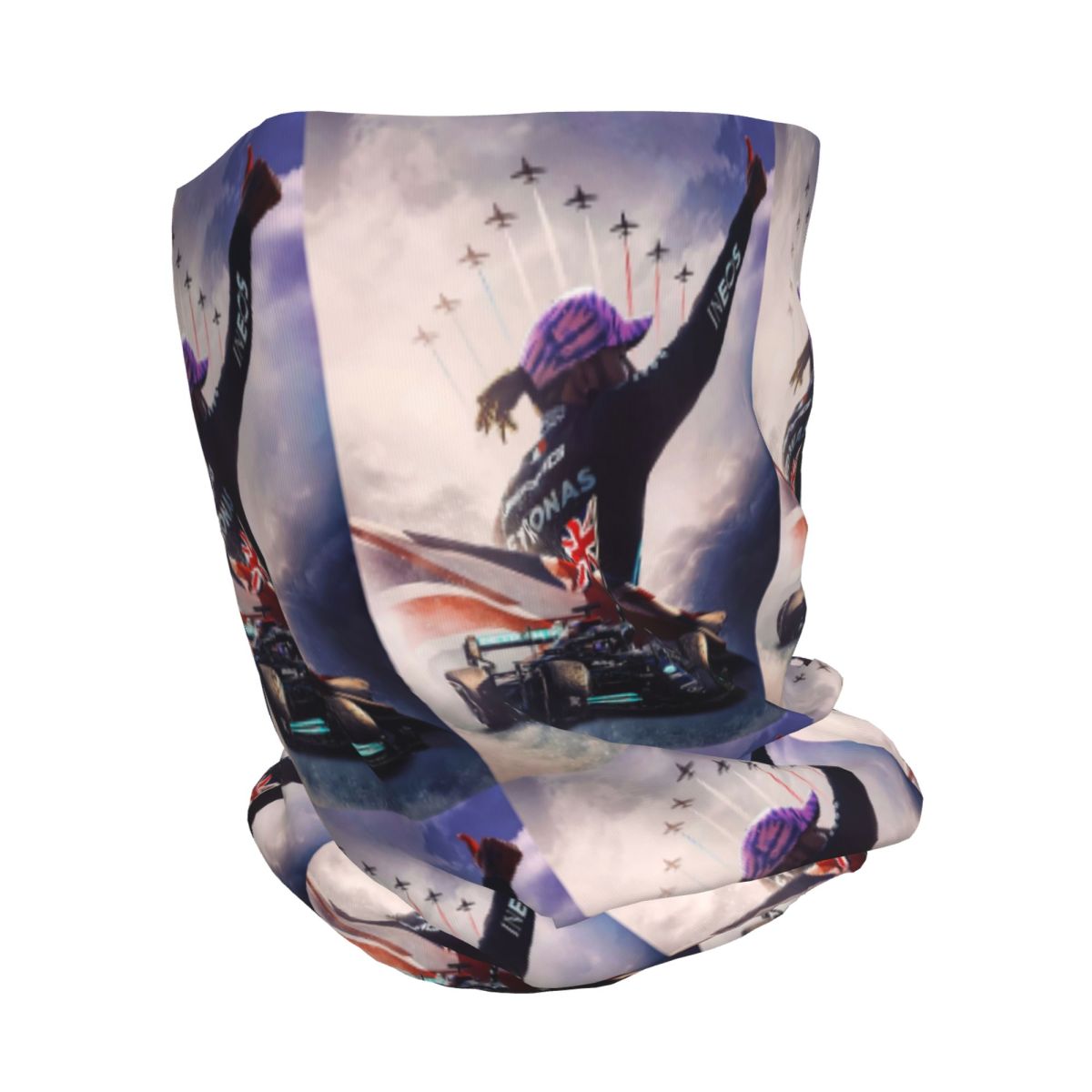 Glory_Lewis Hamilton_Art - F1  - Knit Beanie Hat Warm บทวิจารณ์และราคา
