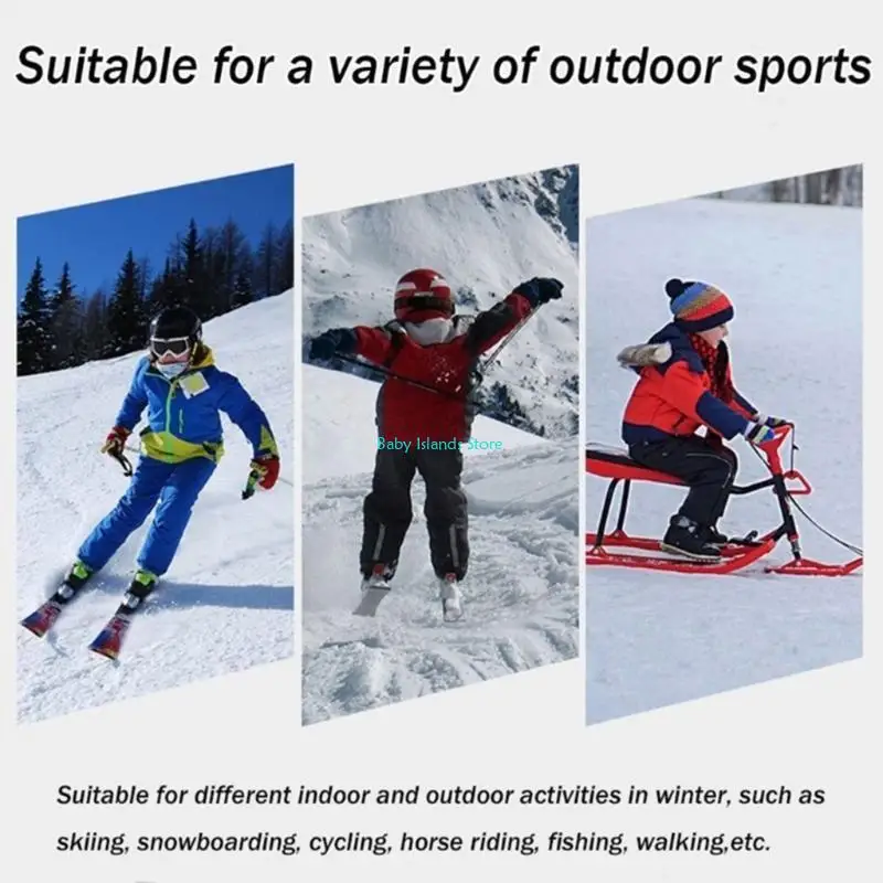 K92D Waterproof Ski Gloves Fas - Snow Glove Insulated บทวิจารณ์และราคา
