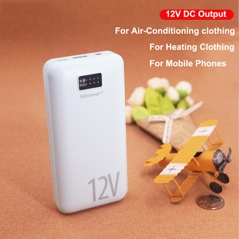 12V DC Power Bank 18000mAh for - Heated Vest Battery บทวิจารณ์และราคา