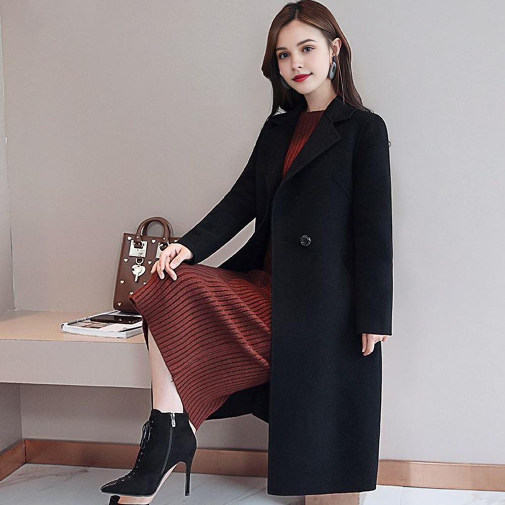 2025 Elegant Women Woolen Coat - Wool Coat Peacoat บทวิจารณ์และราคา