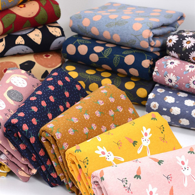 Half Meter Baby's Flannel Fabr - Flannel Shirt Lined บทวิจารณ์และราคา