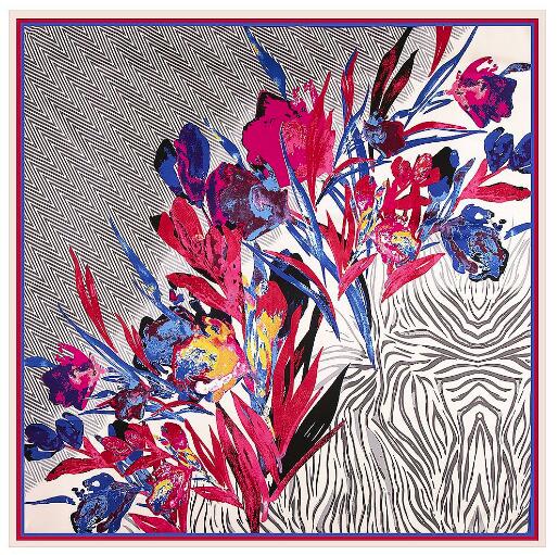130x130cm Luxury Brand Square  - Shawl Wrap Winter บทวิจารณ์และราคา