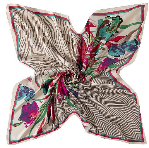 130x130cm Luxury Brand Square  - Shawl Wrap Winter บทวิจารณ์และราคา