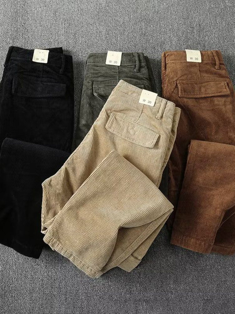 Spring and Autumn New Fashion  - Corduroy Pant Warm บทวิจารณ์และราคา