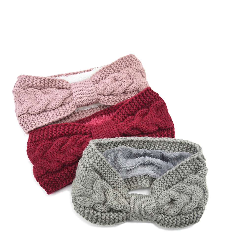 New Fuzzy Fleece Lined Headban - Winter Headband Fleece บทวิจารณ์และราคา
