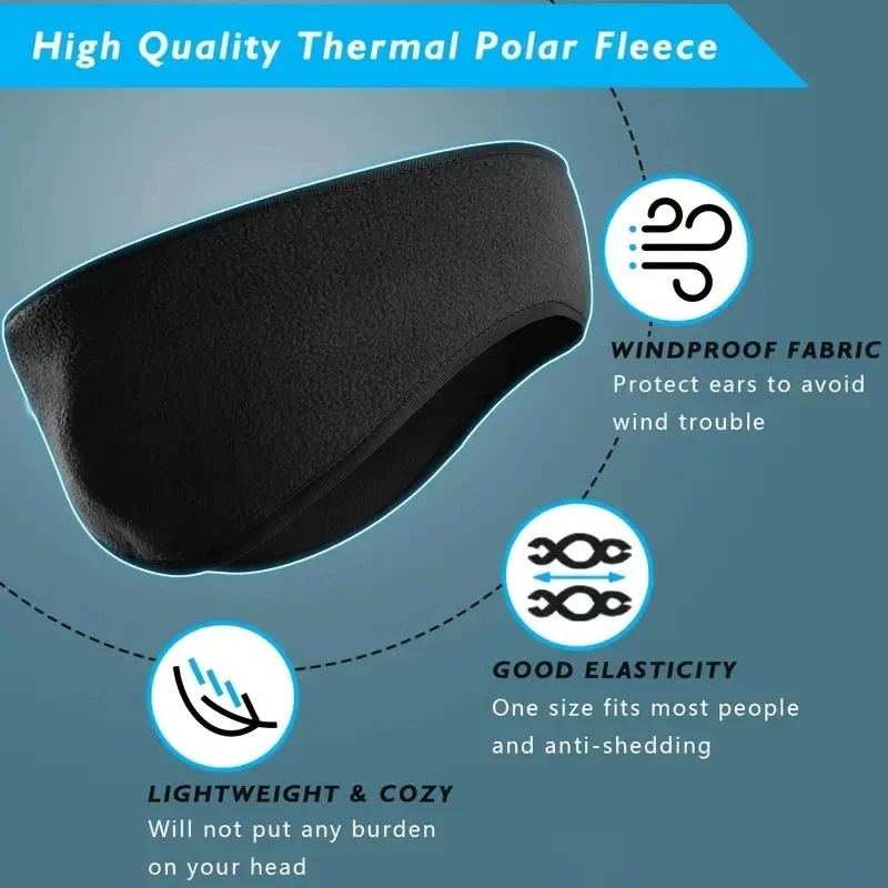 1Pcs Stylish Winter Headband E - Winter Headband Fleece บทวิจารณ์และราคา