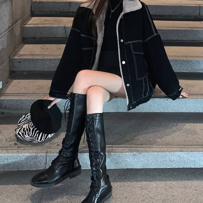 Women Denim Coat Thick Lapel S - Down Jacket Packable บทวิจารณ์และราคา