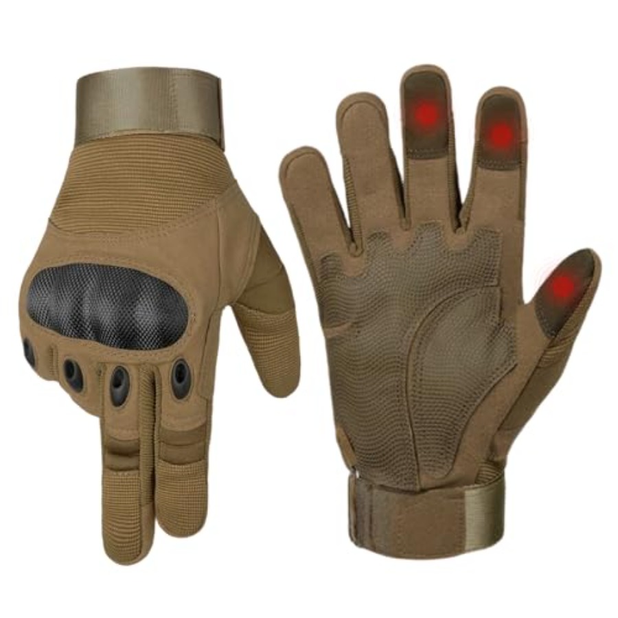 Utility Gloves for Men, Motorc - Touch Screen Gloves บทวิจารณ์และราคา